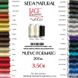Seda Mulberry Nm 60/2  TURQUESA CLARO 200m