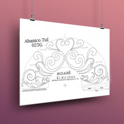 Diseño Abanico TUL 025G