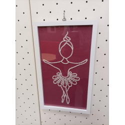 Bailarina  encaje IDRIJA  - 28 cm 136002