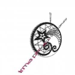 Motivo ESTRELLA ORIENTE IDRIJA CIRCULO 134503 7cm 