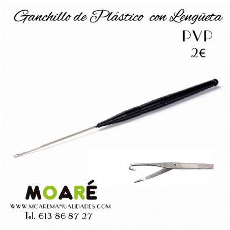 Ganchillo con Lengüeta 0.6mm