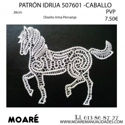 PATRON CABALLO ENCAJE IDRIJA 507601