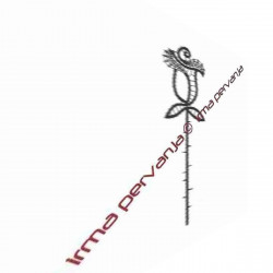 PATRON  ENCAJE IDRIJA REF  121704 - Marcapágina - 17 cm
