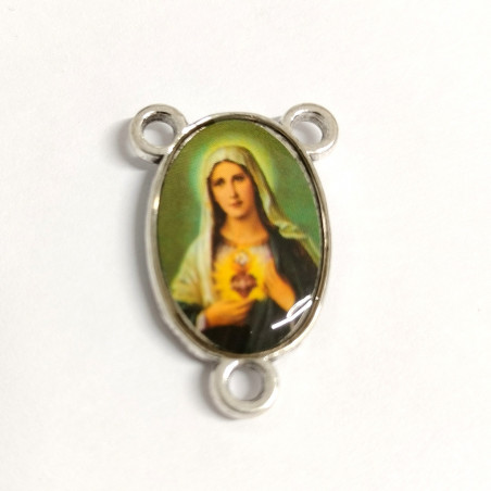 AVE MARIA VIRGEN CORAZON VERDE ROSARIO