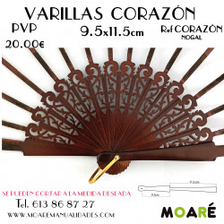 Varillas CALADO CORAZÓN