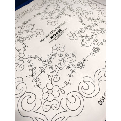 Diseño PAÑUELO RAMAS 004 BORDADO TUL Diseño PAÑUELO RAMAS 004 BORDADO TUL