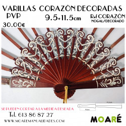 Varillas CALADO CORAZÓN