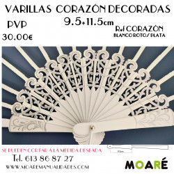 Varillas CALADO CORAZÓN