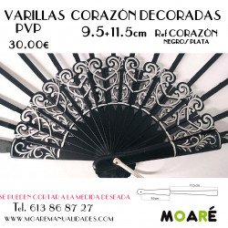 Varillas CALADO CORAZÓN