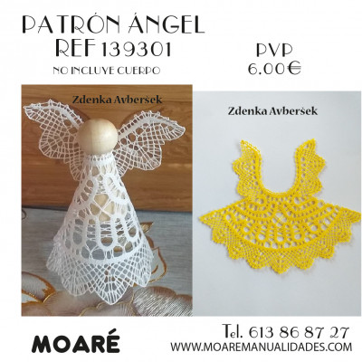 PATRON ANGEL ENCAJE IDRIJA 139301