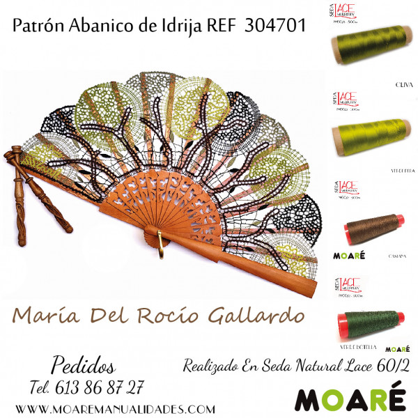 PATRON ABANICO ENCAJE IDRIJA REF 304701
