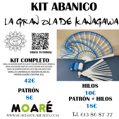 Kit completo abanico LA GRAN OLA