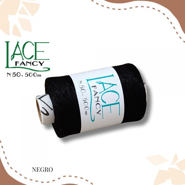NEGRO HILO LACE FANCY N50