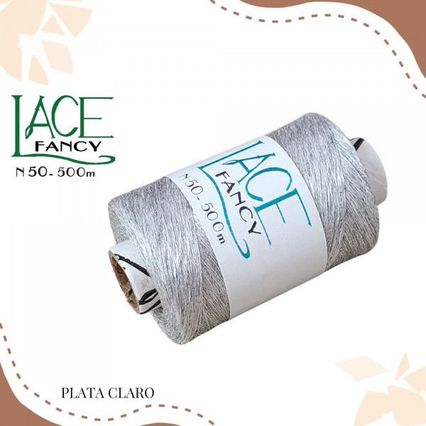PLATA CLARO HILO LACE FANCY N50