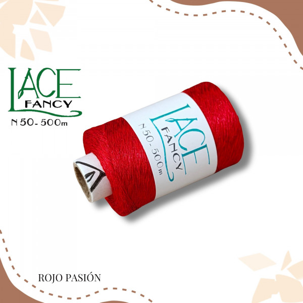 ROJO HILO LACE FANCY N50