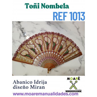 Patron Abanico ENCAJE DE IDRIJA REF 1013