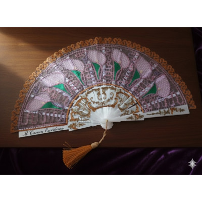 Patron Abanico ENCAJE DE IDRIJA REF 1013