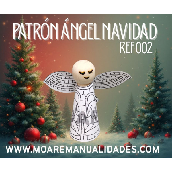 PATRON ANGEL ENCAJE IDRIJA 002