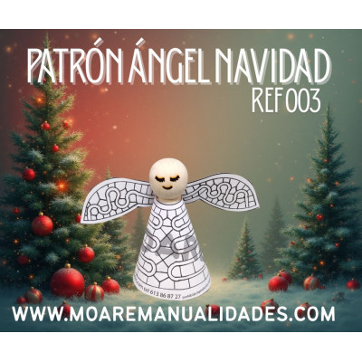 PATRON ANGEL ENCAJE IDRIJA 003