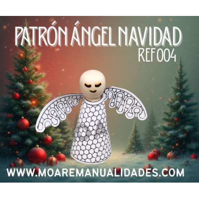 PATRON ANGEL ENCAJE IDRIJA 004