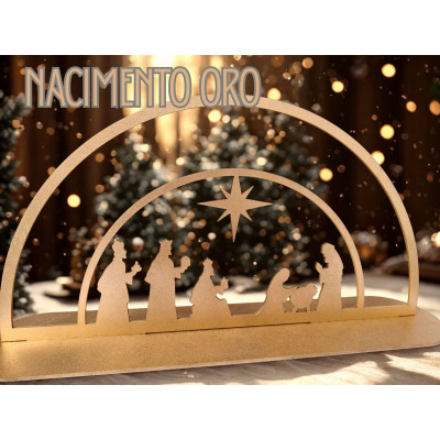 NACIMIENTO REYES 02 ENCAJE DE BOLILLOS