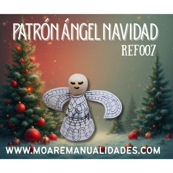 PATRON ANGEL ENCAJE IDRIJA 007