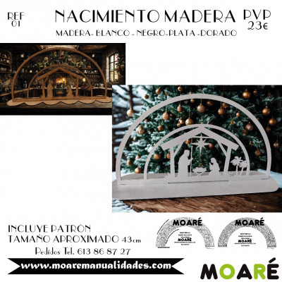 NACIMIENTO 01 ENCAJE DE BOLILLOS