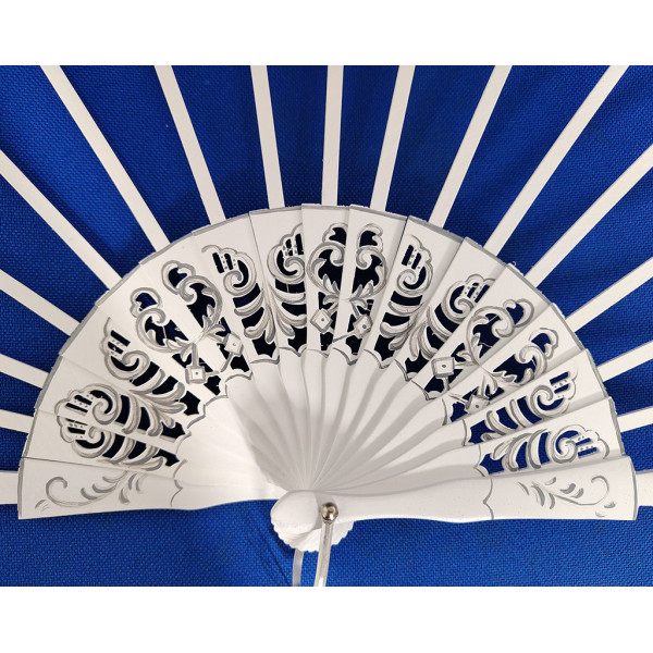 VARILLAS PERAL BLANCO Y PLATA 9+16CM