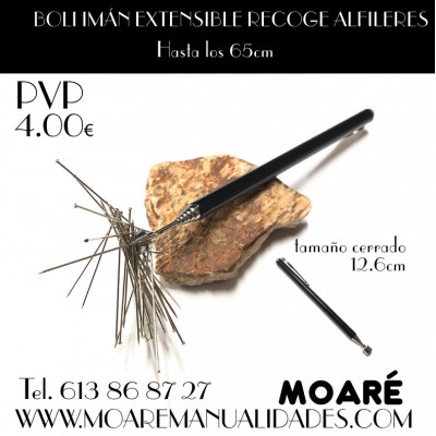 IMAN EXTRENSIBLE RECOGE ALFILERES