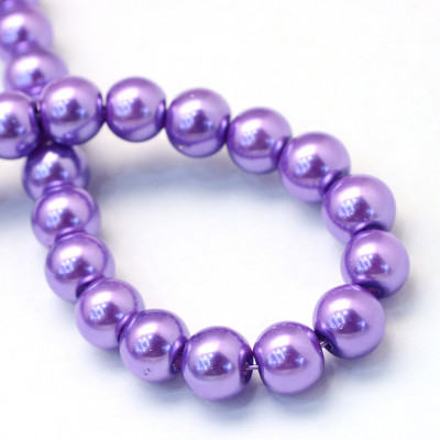 Perla Violeta 3mm 100 unidades