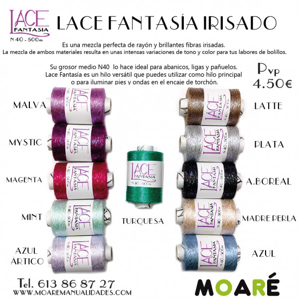 HILO LACE FANTASIA IRISADO