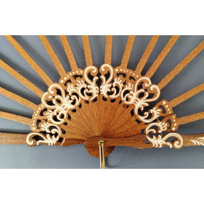 Varillas ABANICO ARBOL 8.5+16CM Encaje de bolillos