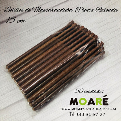 Bolillos de Massaranduba 15 cm
