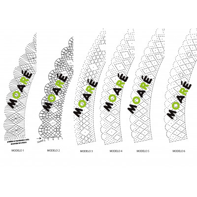 VARILLAS  VIRGEN DE LOS DESAMPARADOS PATRON ENCAJE DE BOLILLOS