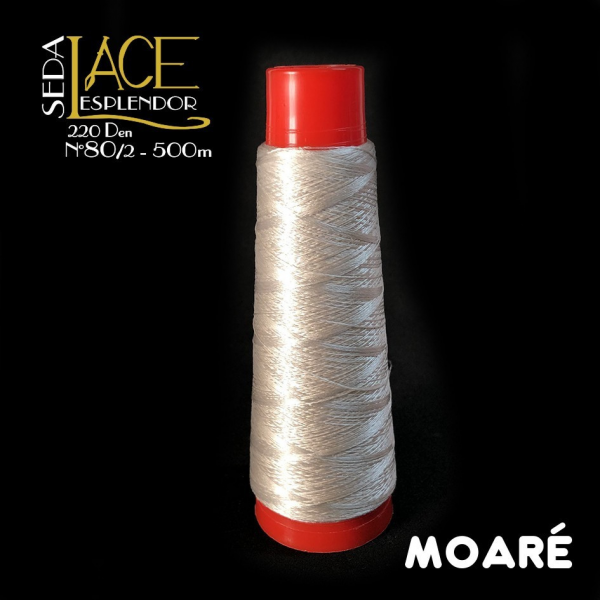 Seda LACE ESPLENDOR 80/2 PLATA