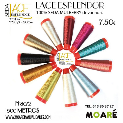 Seda Natural ESPLENDOR  CONCHA