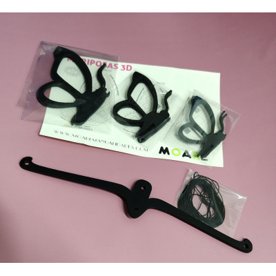 KIT MARIPOSAS MOVIL encaje de bolillos