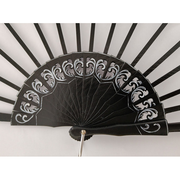 Varillas PERAL NEGRO DECORADO 9+16cm