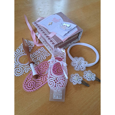 PATRÓN IDRIJA ZAPATITOS DE BEBE - 10 CM 305301 IRMA PERVANJA
