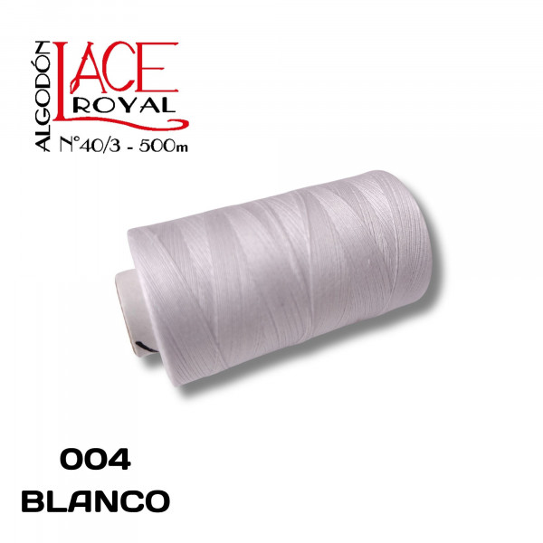 004 BLANCO N40 ALGODON EGIPCIO ROYAL