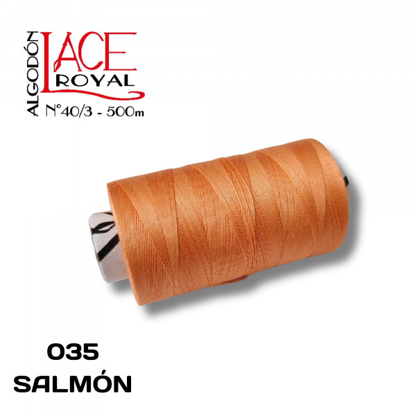035 SALMON N40 ALGODON EGIPCIO ROYAL