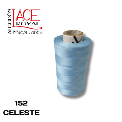 152 CELESTE N40 ALGODON EGIPCIO ROYAL