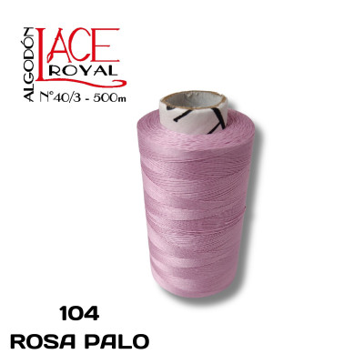 104 ROSA PALO N40 ALGODÓN EGIPCIO ROYAL