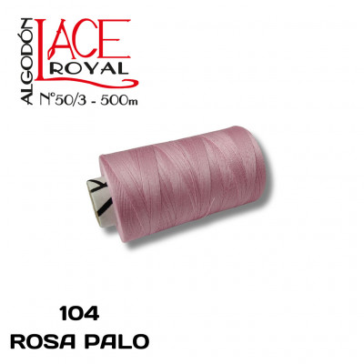 104 ROSA PALO N50 ALGODÓN EGIPCIO ROYAL
