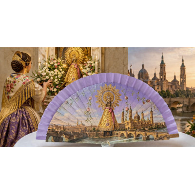 VARILLAS  VIRGEN DEL PILAR 2.5cm PATRON ENCAJE DE BOLILLOS