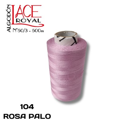 104 ROSA PALO N50 ALGODÓN EGIPCIO ROYAL