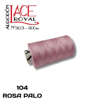 104 ROSA PALO N50 ALGODÓN EGIPCIO ROYAL