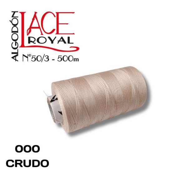 000 CRUDO N50 ALGODÓN EGIPCIO ROYAL