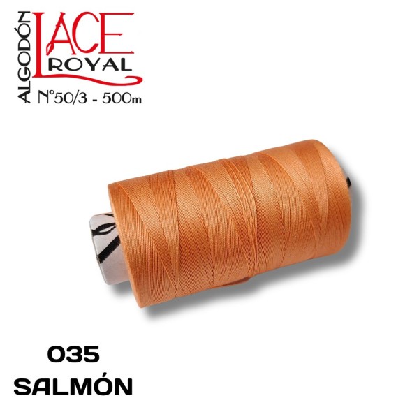 035 SALMON N50 ALGODÓN EGIPCIO ROYAL