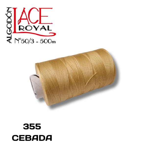 355 CEBADA N50 ALGODÓN EGIPCIO ROYAL